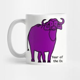 Year of the Ox Purple Mug